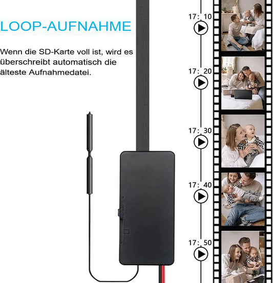 Wifi Mini Kamera Wlan Live App Überwachungskamera Video Ton Aufnahme Haus Auto Cam TuyaSmart App