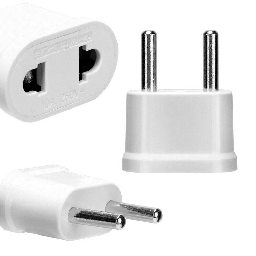 1x Reise Strom Adapter Stecker Für USA/Japan/Kanada/Mexiko Zu EU