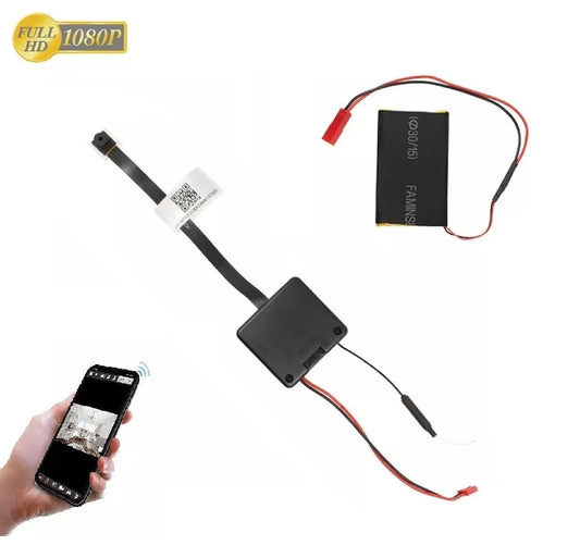 Wlan Mini Knopf Überwachungskamera Wifi Ip Live App Video Ton Bild Aufnahme