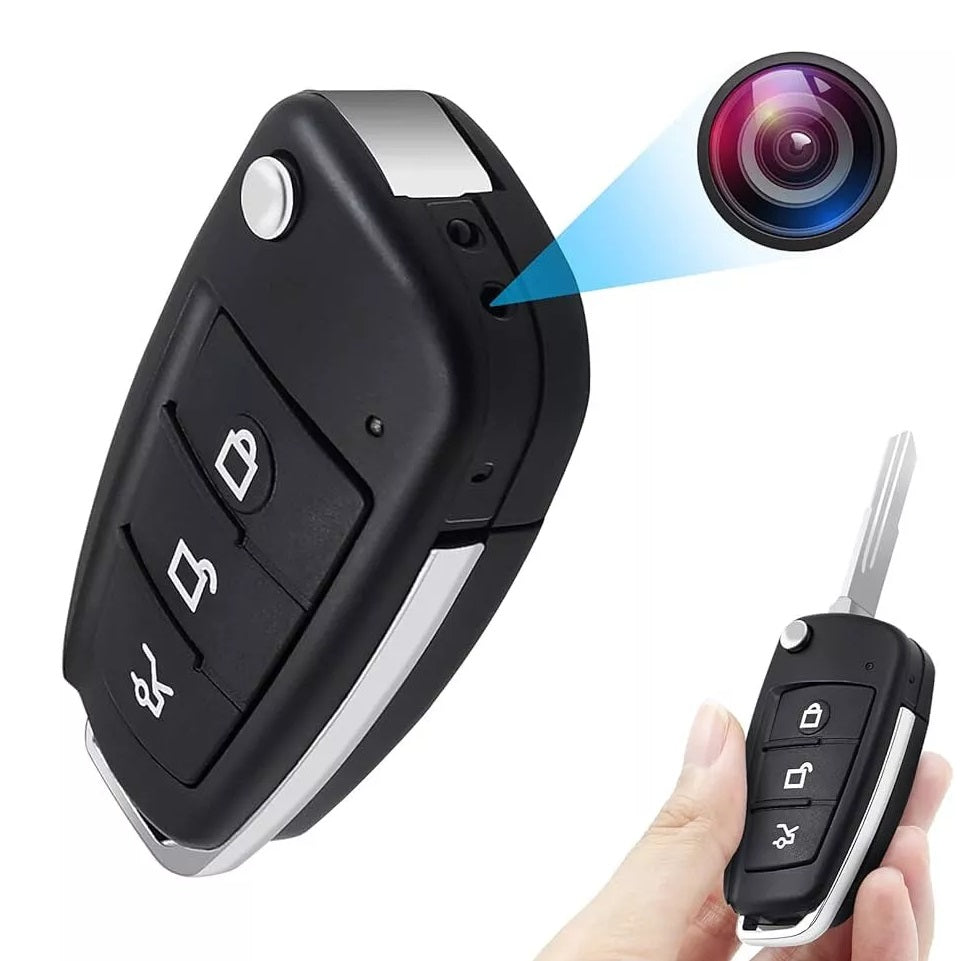 Autoschlüssel mit versteckte Full HD Kamera Foto Video Ton Aufnahme Spycam Bewegungsmelder Nachtsicht Auto