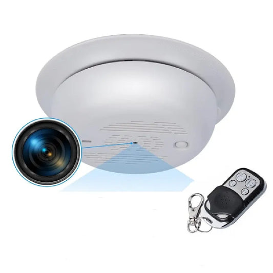 Rauchmelder mit Full HD 1080 versteckte Kamera Spycam getarnte Video Ton Überwachungskamera