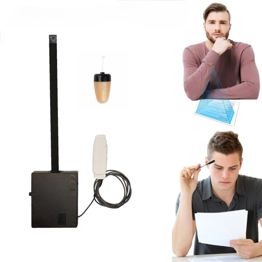 4k Wifi Mini Kamera Wlan IP Live Knopf Überwachungskamera + Spy Headset Spion Kopfhörer