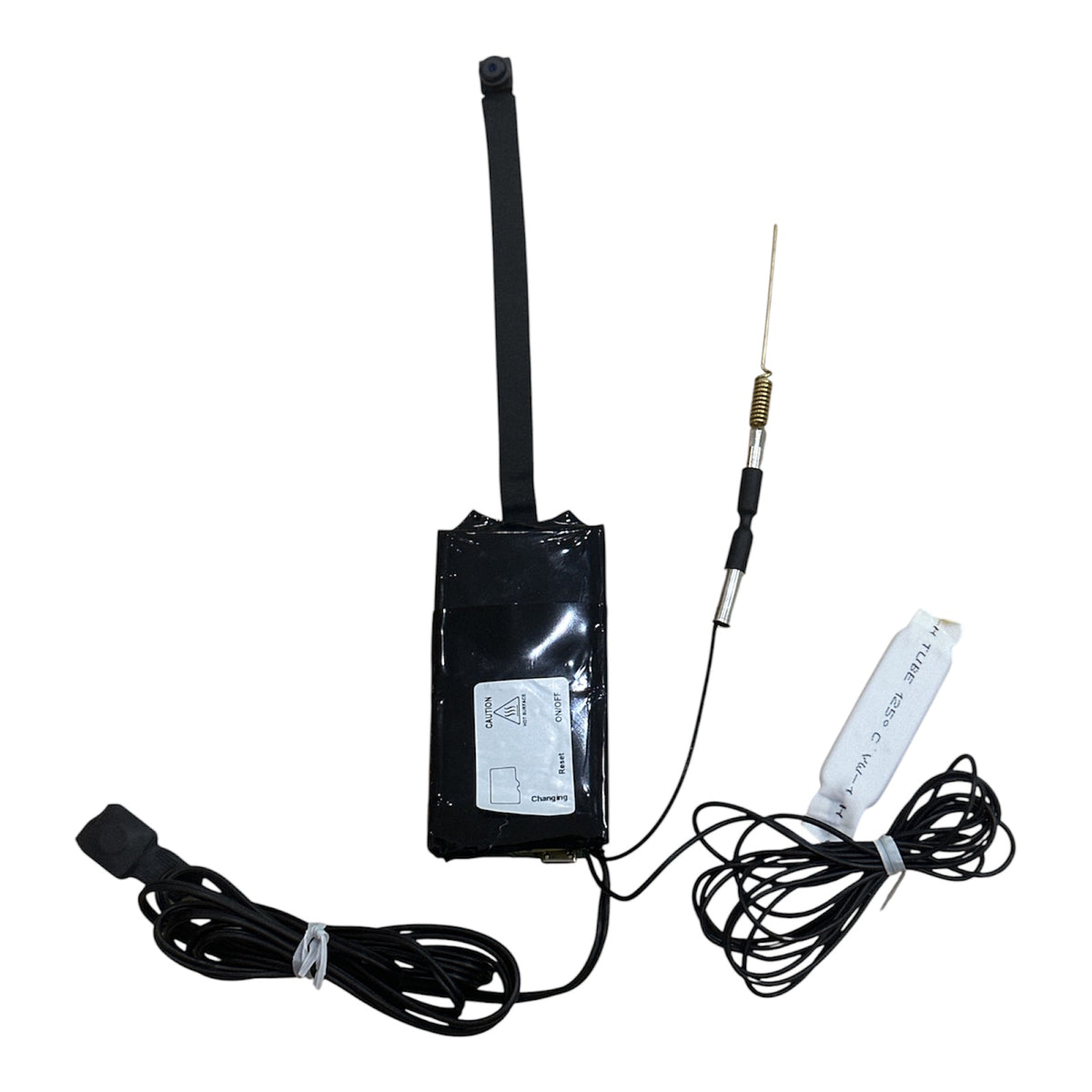4k Wifi Mini Kamera Wlan IP Live Knopf Überwachungskamera + Spy Headset Spion Kopfhörer