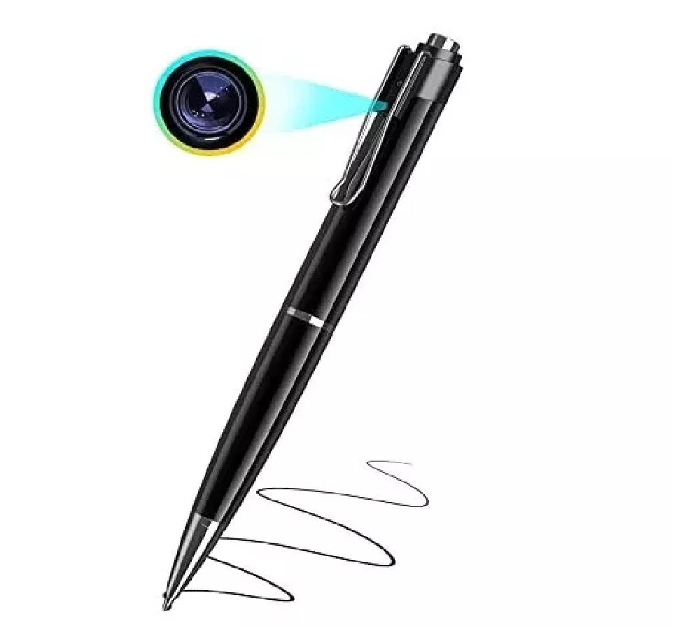 Kugelschreiber mit Full HD Versteckte Kamera Spycam Mini Cam Stift Video Ton Bild Aufnahme