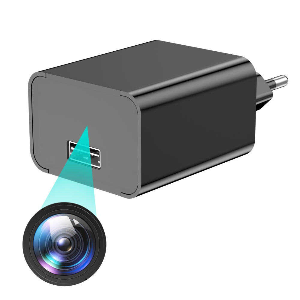 Usb Ladegerät Versteckte Full HD Kamera Mini Spycam Video Ton Aufnahme Nachtsicht Bewegungsmelder