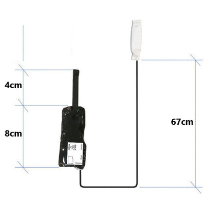 4k Wifi Mini Kamera Wlan IP Live Knopf Überwachungskamera + Spy Headset Spion Kopfhörer