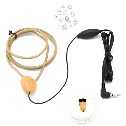 Spy Headset Mini Kopfhörer Mikro Ohr Hörer Prüfung Schule Induktionsschleife für Handy Mp3
