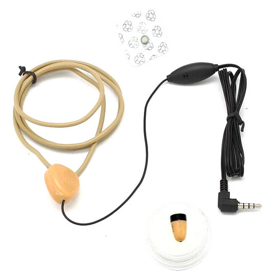 Spy Headset Mini Kopfhörer Mikro Ohr Hörer Prüfung Schule Induktionsschleife für Handy Mp3