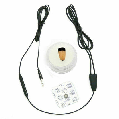 Spy Headset Mini Spionage Kopfhörer Micro Hörer 3,5mm Induktionsschleife für Handy Smartphone