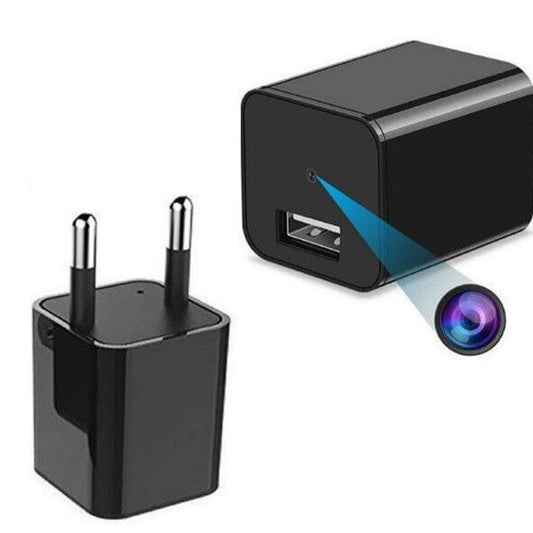 Usb Ladegerät mit versteckte Kamera Mini Spycam Spionage Video Ton Aufnahme mit Bewegungsmelder