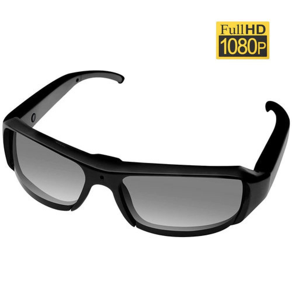 Sonnenbrille mit Full HD versteckte Kamera Video Ton Bild Aufnahme Spycam Biker Cam