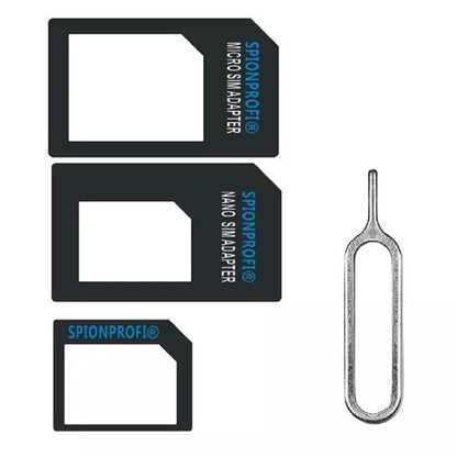 Universal Sim Adapter Nano Micro Kartenadapter Karte Kartenleser Handy Tablet Smartphone