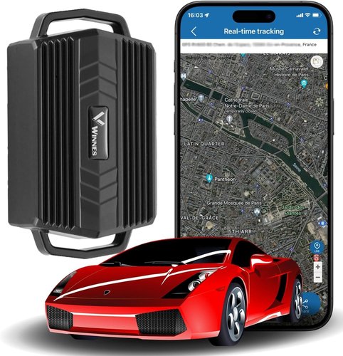 Profi Gps Tracker mit Magnet Live Ortungsgerät für Auto Lkw Motorrad Fahrrad ohne Abo
