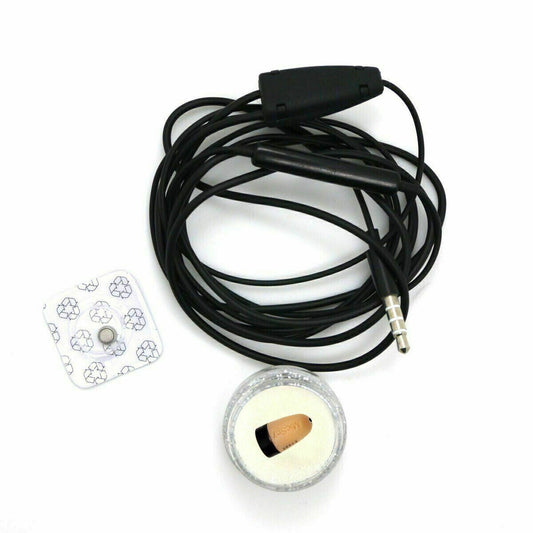 Spy Headset Mini Spionage Kopfhörer Micro Hörer 3,5mm Induktionsschleife für Handy Smartphone