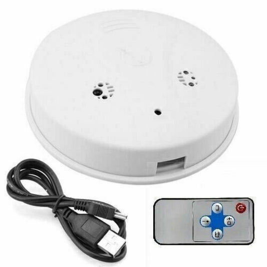 Rauchmelder mit versteckte getarnte Kamera Spycam Mini Cam Foto Video Ton Aufnahme