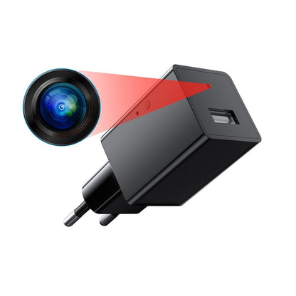 Usb Ladegerät mit versteckte Kamera Spycam Spionage Cam Video Ton Aufnahme inkl. Bewegungsmelder