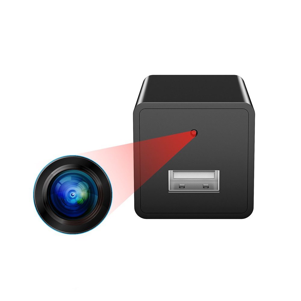 Usb Ladegerät mit versteckte Kamera Spycam Spionage Cam Video Ton Aufnahme inkl. Bewegungsmelder