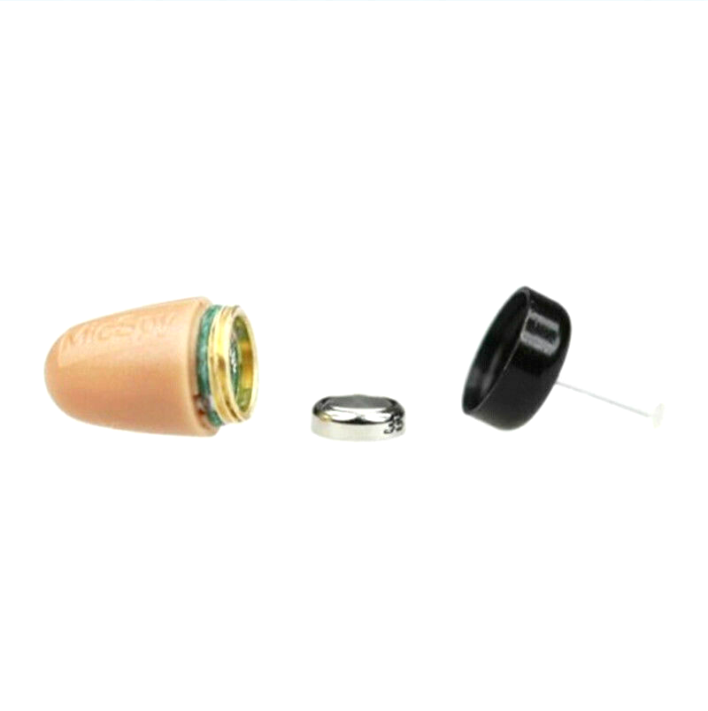 Spy Spion Headset Mini Kopfhörer Mikro Ohr Hörer Prüfung Spionage Schule Induktionsschleife