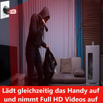 Usb Ladegerät mit versteckte Kamera Spycam Spionage Cam Video Ton Aufnahme inkl. Bewegungsmelder
